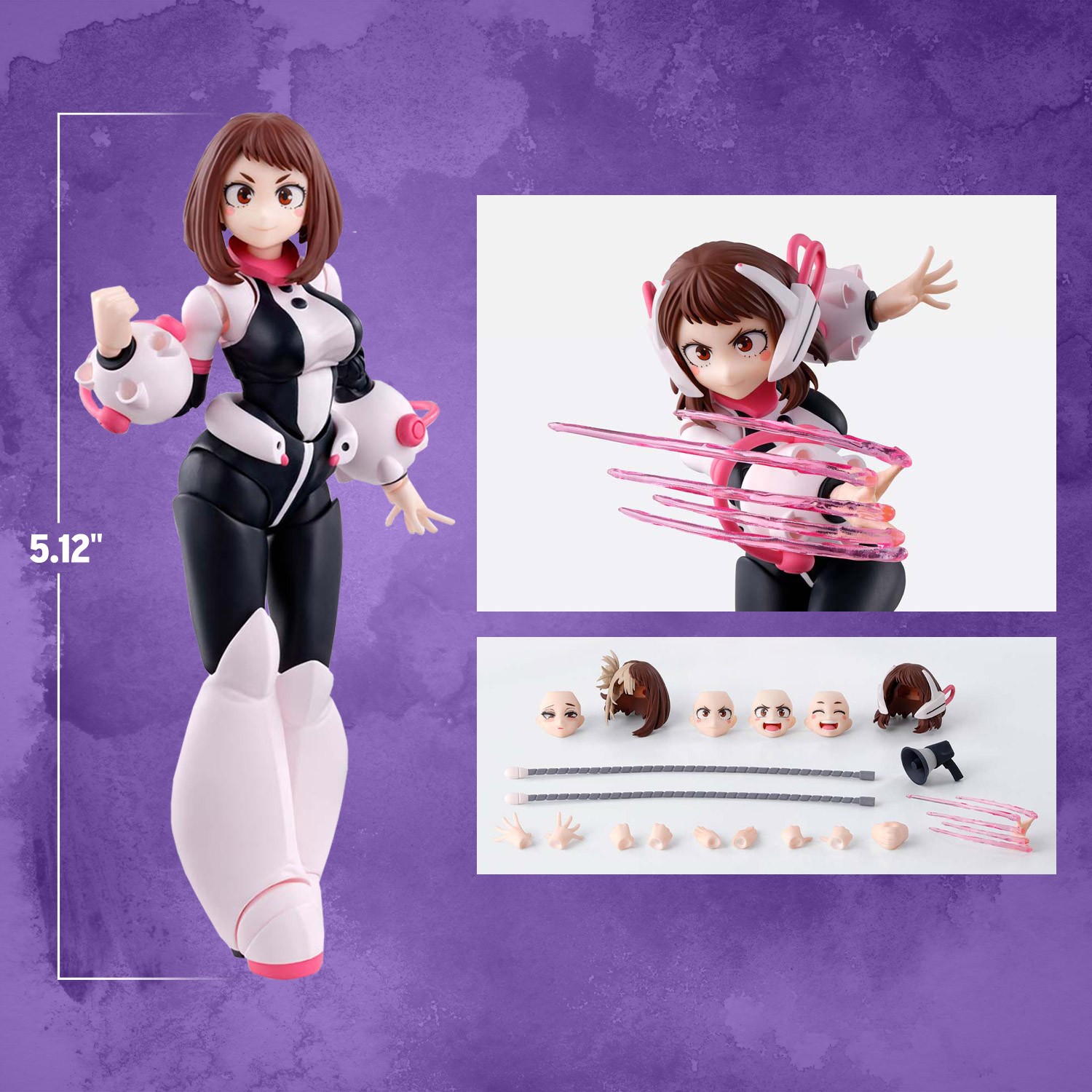 My Hero Academia Ochaco Uraraka Action Figure  (Prototype Shown) View 2