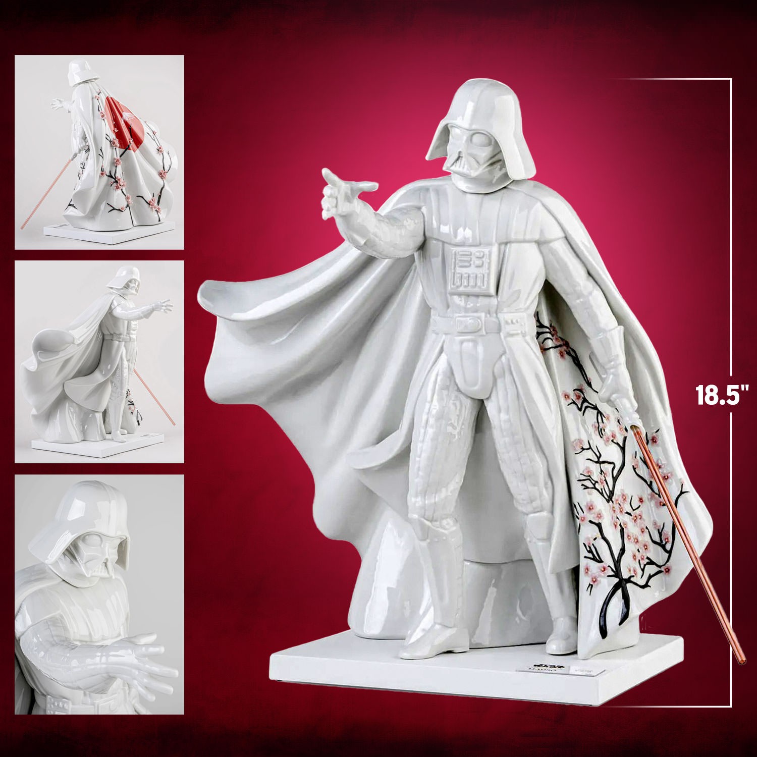 Darth Vader (Cherry Blossom Edition) Porcelain Statue | Sideshow