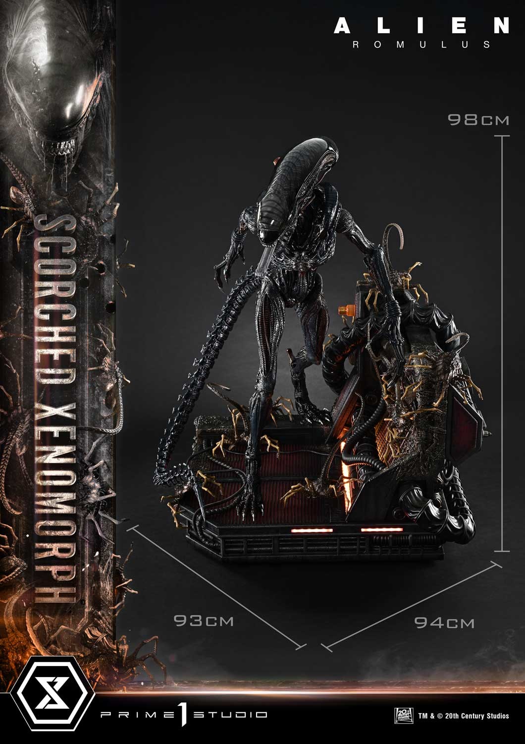 Sideshow ALIEN フィギュア &ブルーレイセット Aliens Alien Warrior Statue by Sideshow Collectibles