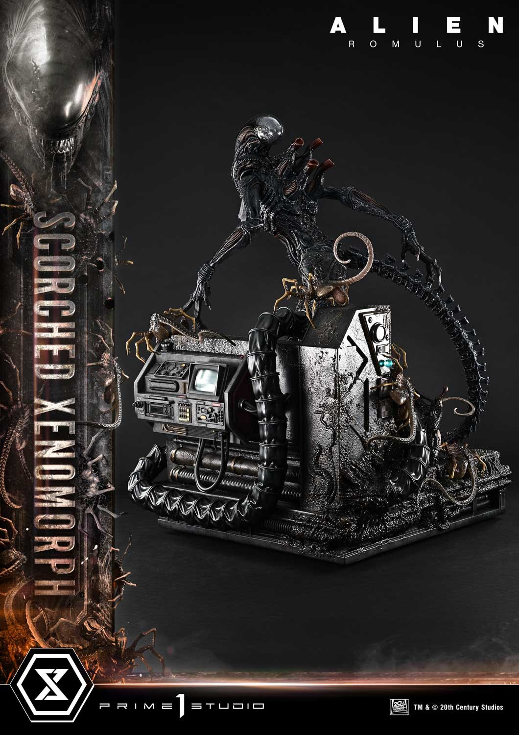 Alien Scorched Xenomorph 1:3 Scale Statue  (Prototype Shown) View 10