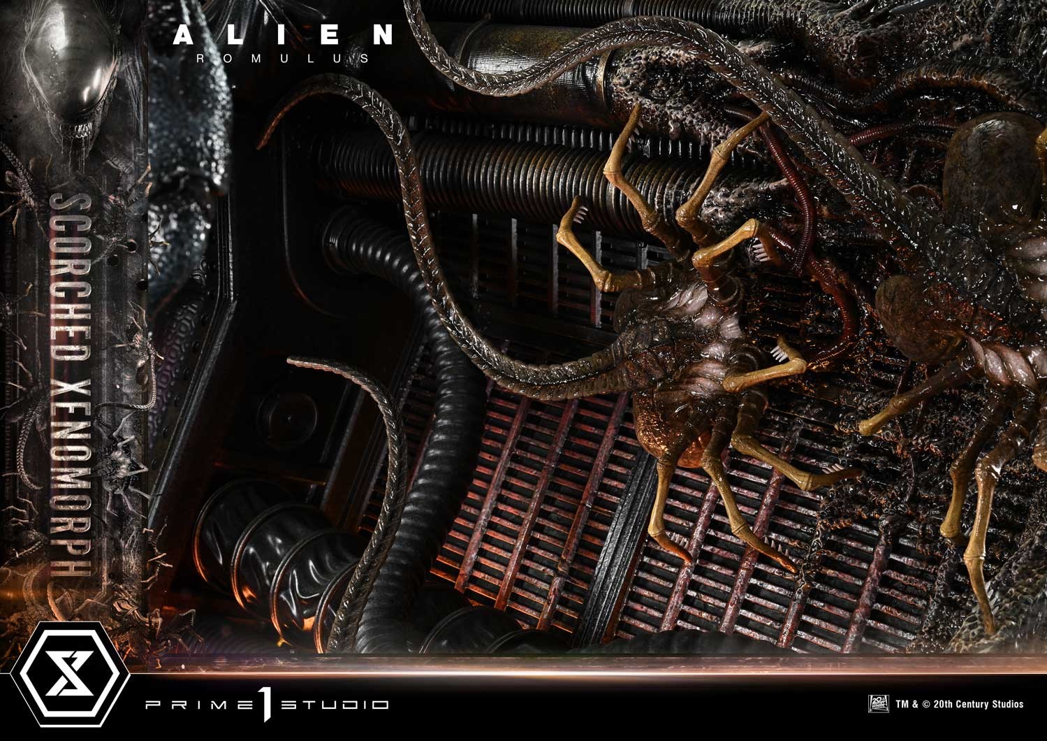Alien Scorched Xenomorph 1:3 Scale Statue  (Prototype Shown) View 12