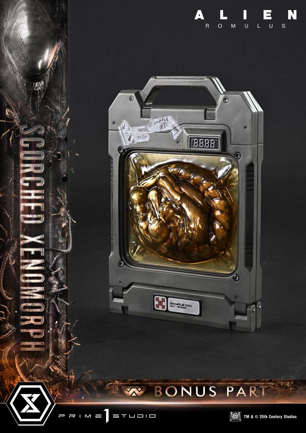 Alien Scorched Xenomorph (Deluxe Bonus Version) 1:3 Scale Statue  (Prototype Shown) View 7