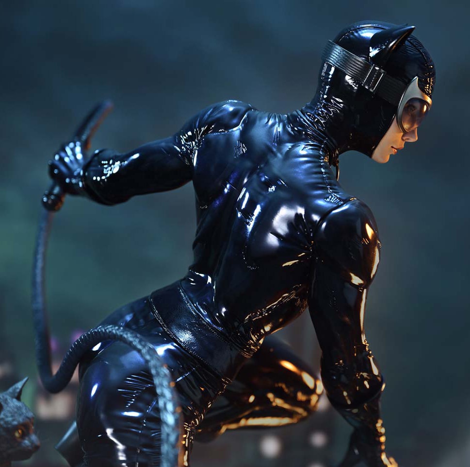 DC Comics Catwoman 1:3 Scale Statue  (Prototype Shown) View 3
