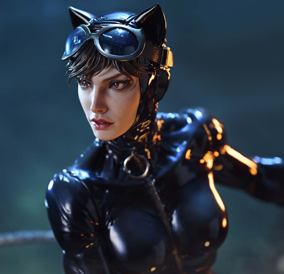 DC Comics Catwoman (Deluxe Version) 1:3 Scale Statue  (Prototype Shown) View 5