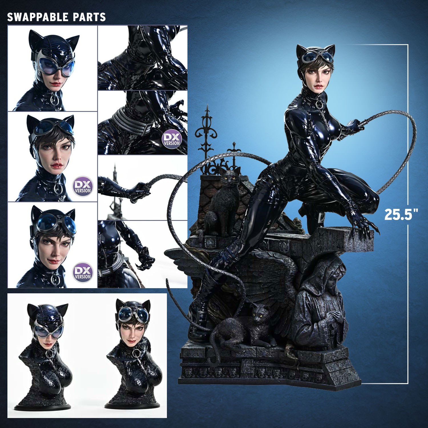 DC Comics Catwoman (Deluxe Version) 1:3 Scale Statue  (Prototype Shown) View 2
