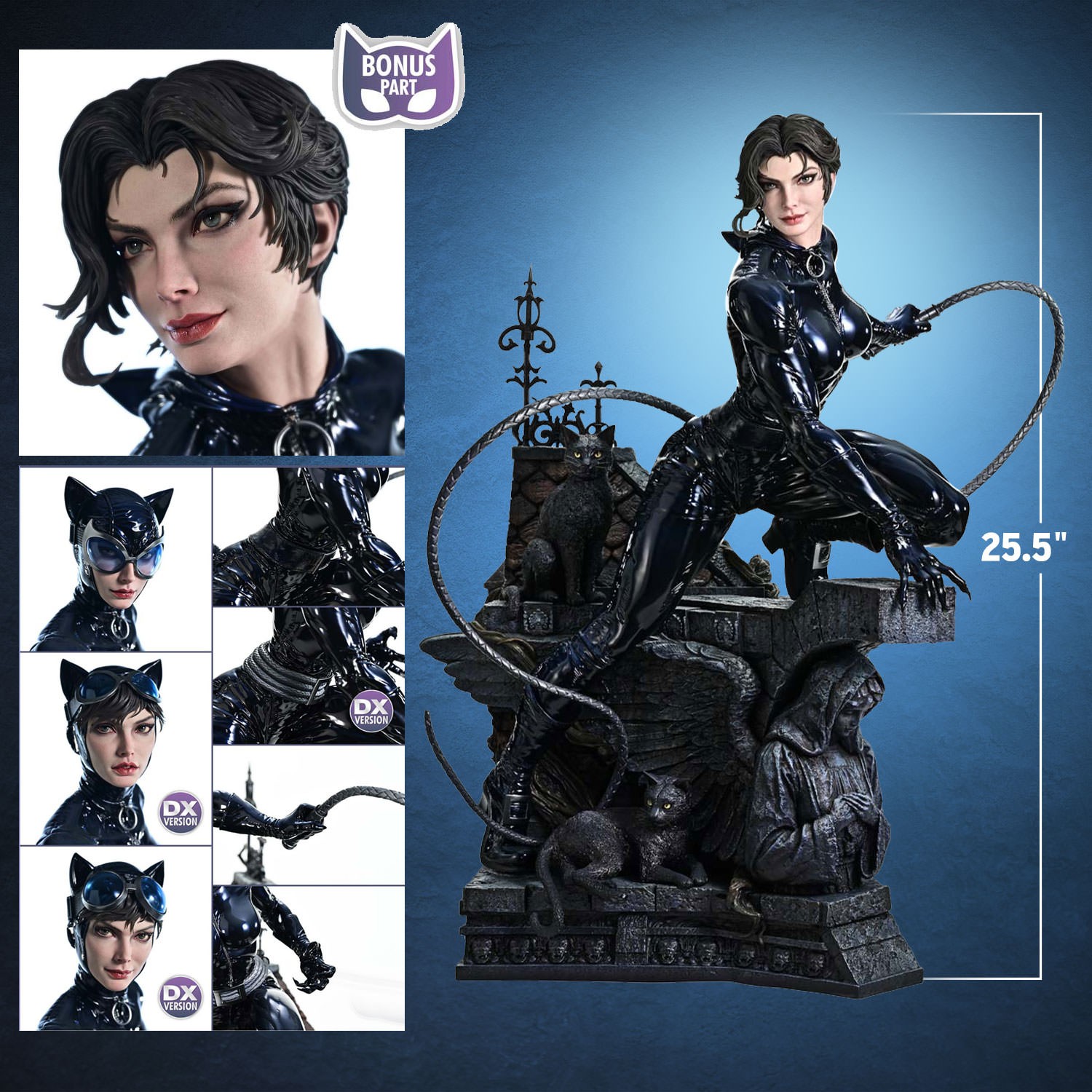 DC Comics Catwoman (Deluxe Bonus Version) 1:3 Scale Statue  (Prototype Shown) View 2