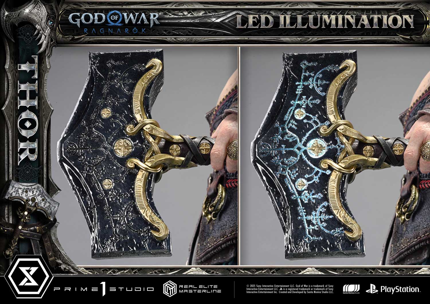 God of War Thor 1:3 Scale Statue  (Prototype Shown) View 8