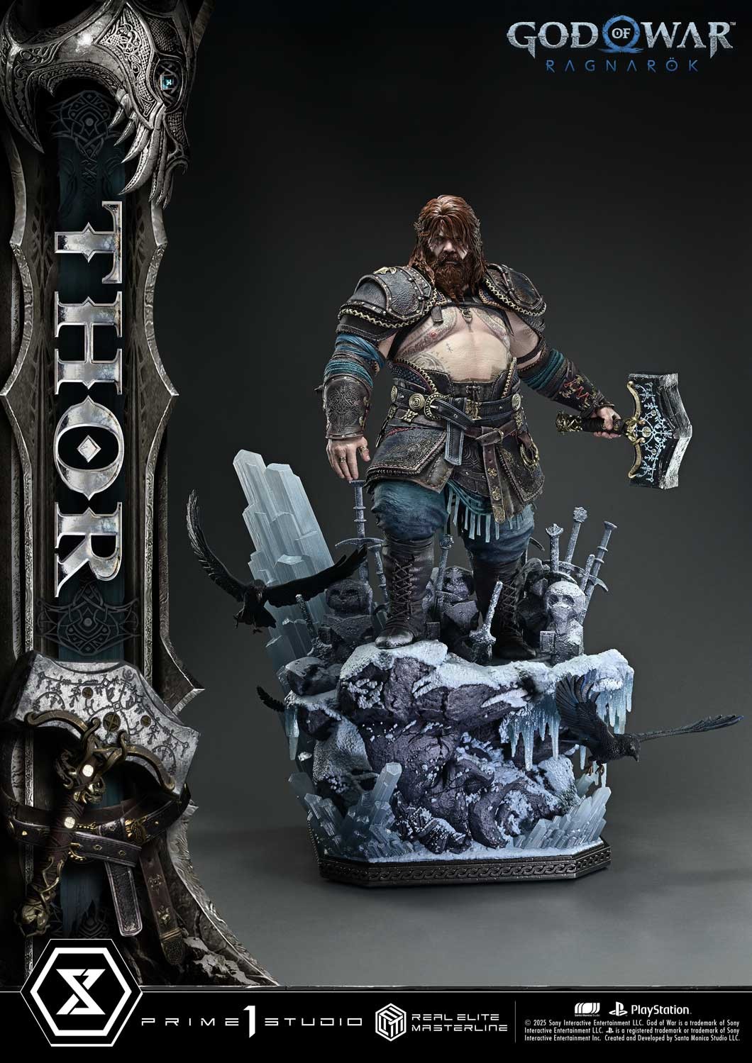 God of War Thor 1:3 Scale Statue  (Prototype Shown) View 9