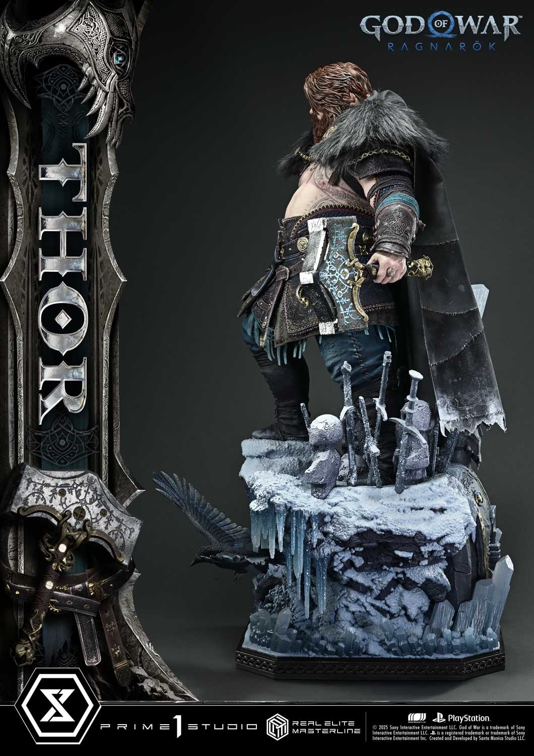 God of War Thor 1:3 Scale Statue  (Prototype Shown) View 11