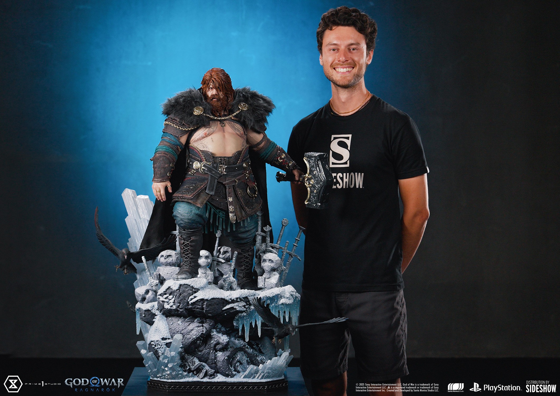 God of War Thor 1:3 Scale Statue  (Prototype Shown) View 1