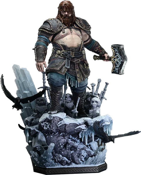 God of War Thor 1:3 Scale Statue  (Prototype Shown) View 14