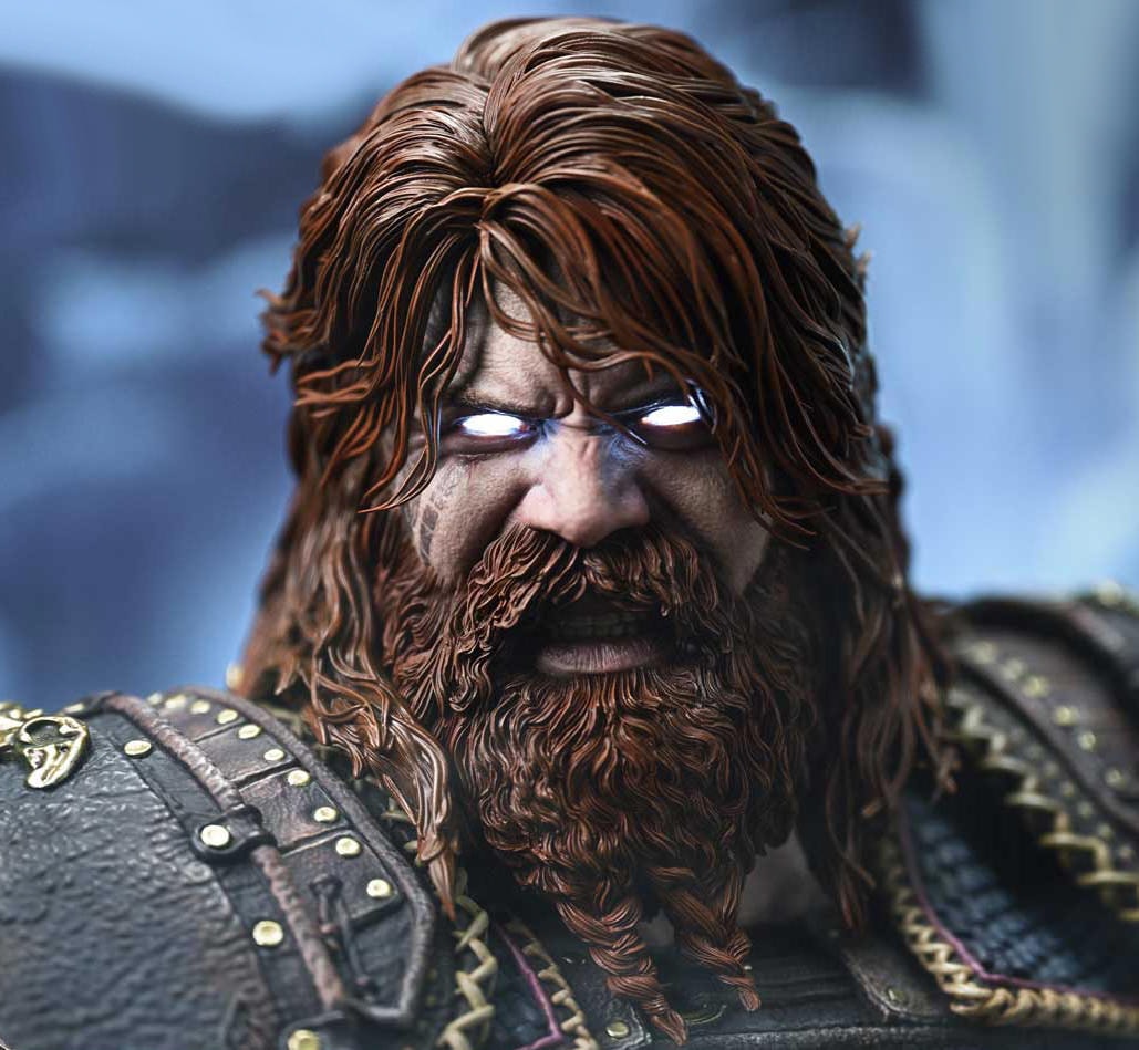 God of War Thor (Deluxe Version) 1:3 Scale Statue  (Prototype Shown) View 5