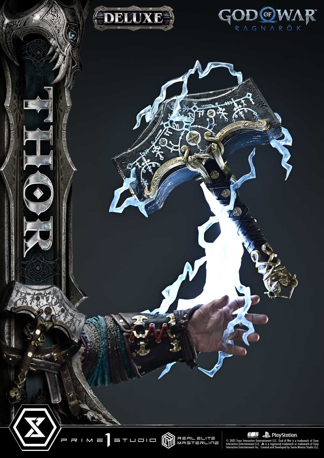 God of War Thor (Deluxe Version) 1:3 Scale Statue  (Prototype Shown) View 12