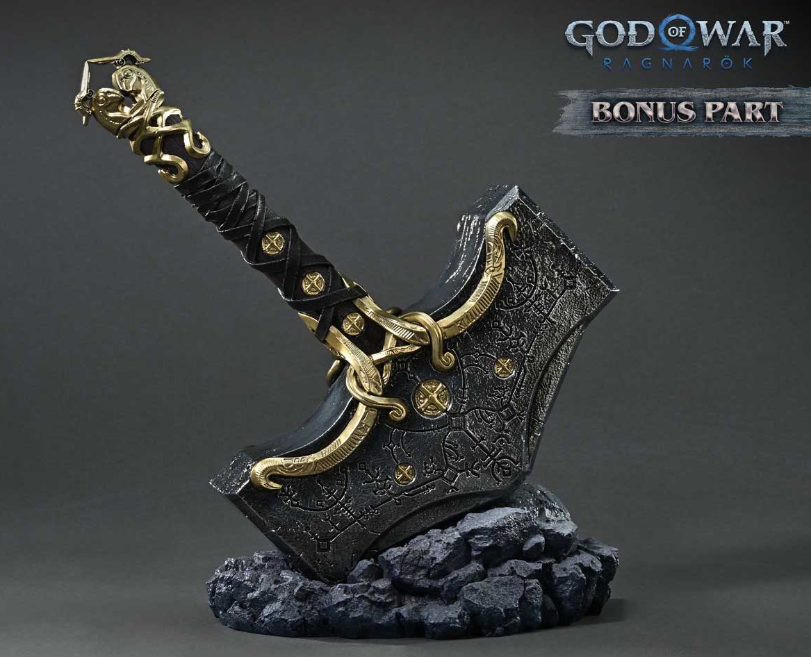 God of War Thor (Deluxe Bonus Version) 1:3 Scale Statue  (Prototype Shown) View 4