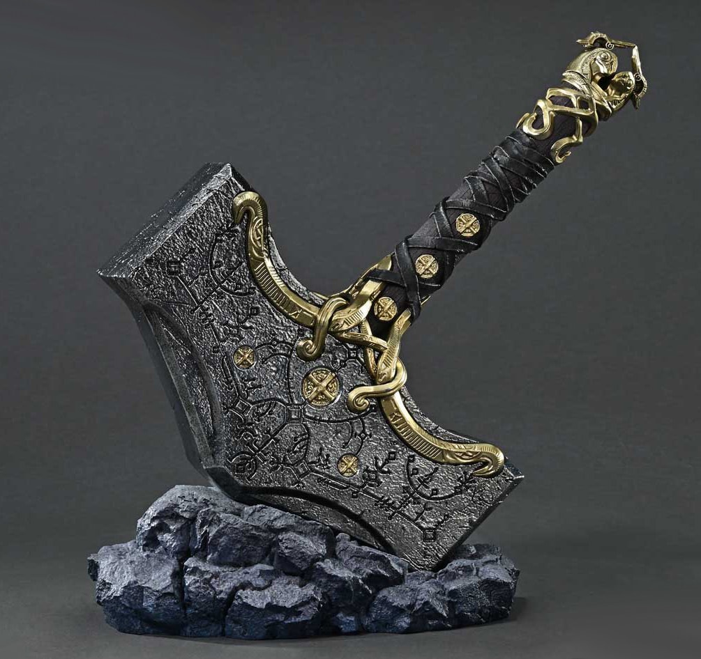 God of War Thor (Deluxe Bonus Version) 1:3 Scale Statue  (Prototype Shown) View 5