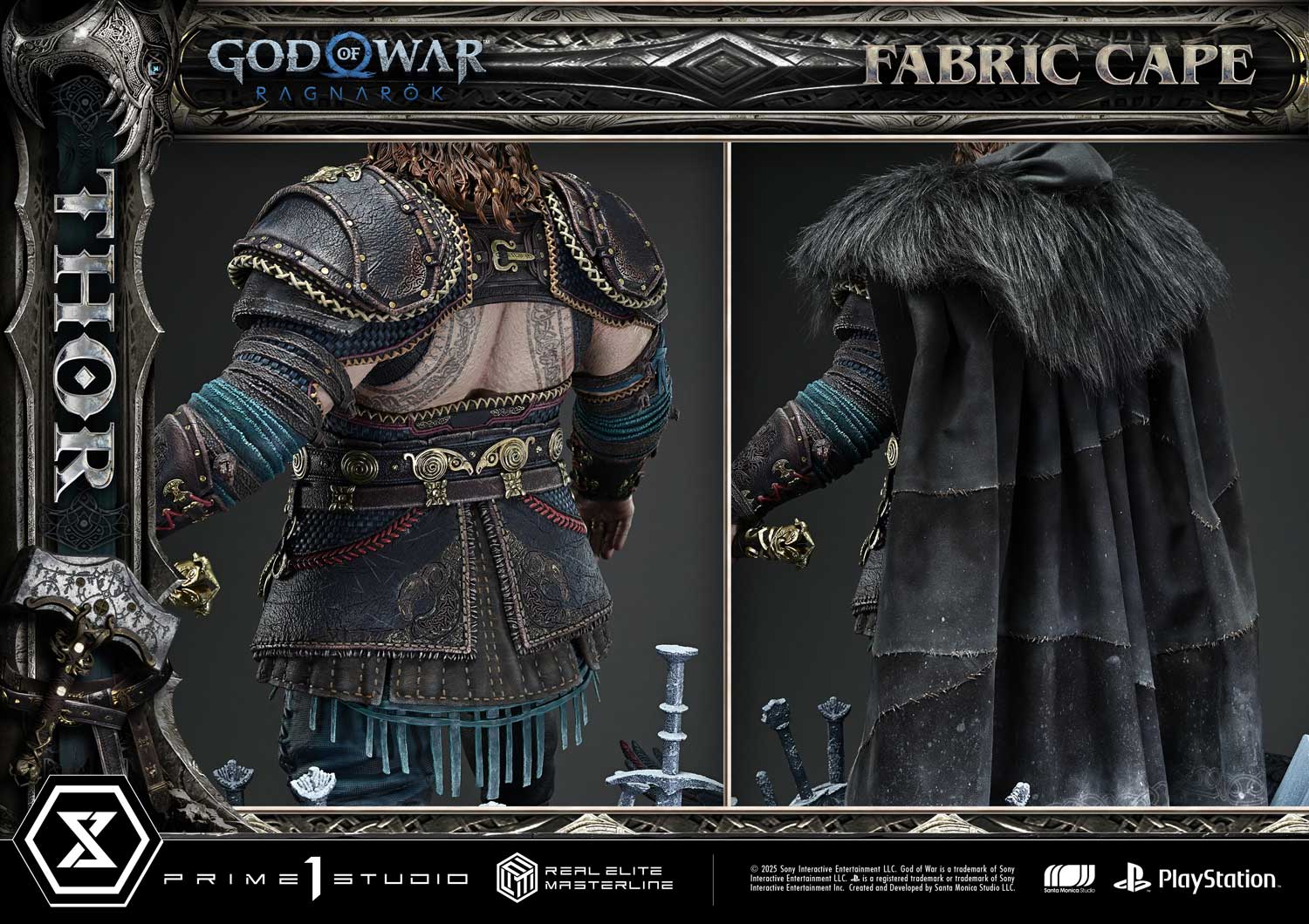 God of War Thor (Deluxe Bonus Version) 1:3 Scale Statue  (Prototype Shown) View 7