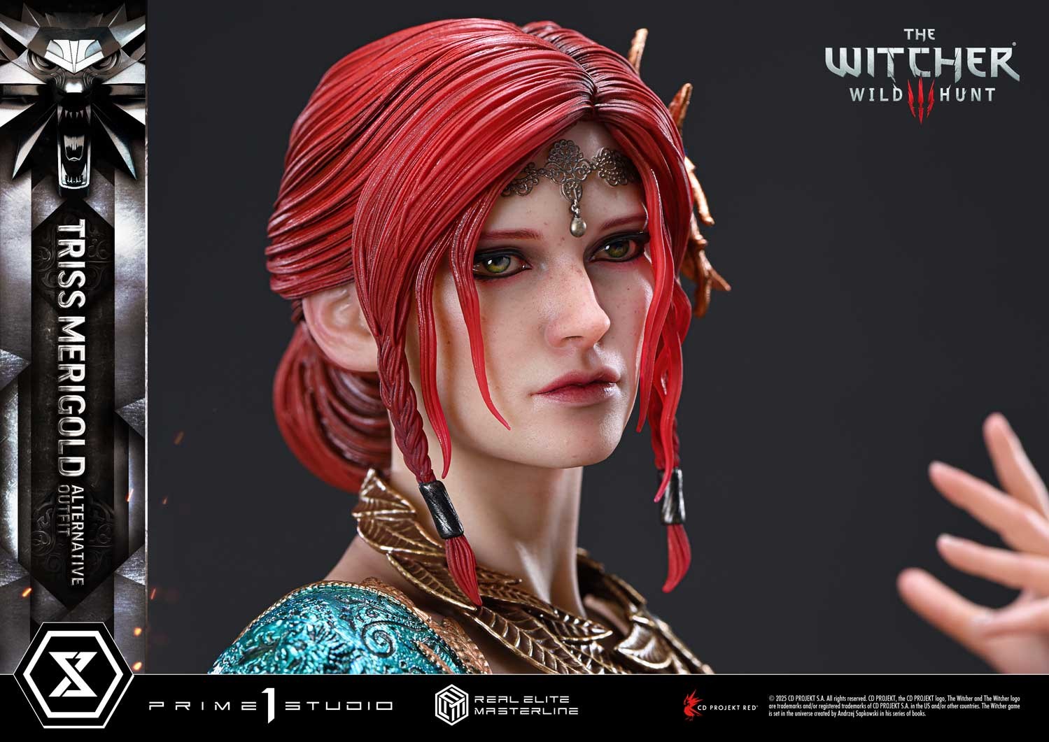 The Witcher 3: Wild Hunt Triss Merigold Alternative Outfit Quarter Scale Statue  (Prototype Shown) View 17