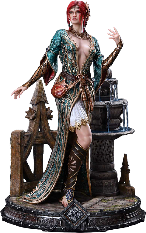 The Witcher 3: Wild Hunt Triss Merigold Alternative Outfit Quarter Scale Statue  (Prototype Shown) View 20