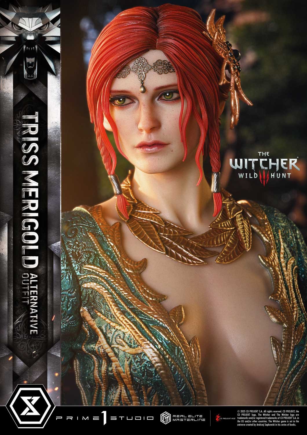 The Witcher 3: Wild Hunt Triss Merigold Alternative Outfit (Bonus Version) Quarter Scale Statue  (Prototype Shown) View 10