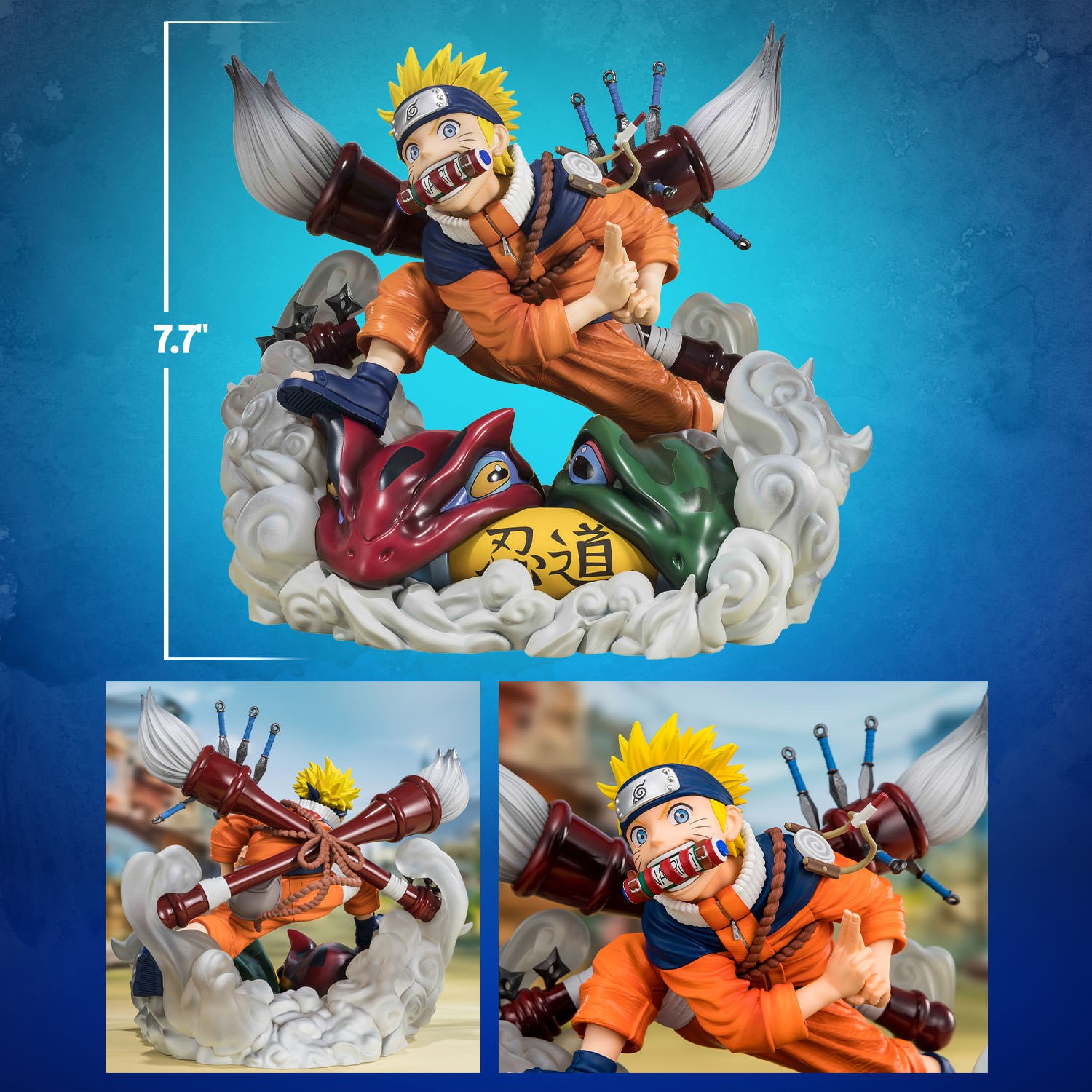 Naruto Naruto Uzumaki Statues  (Prototype Shown) View 2