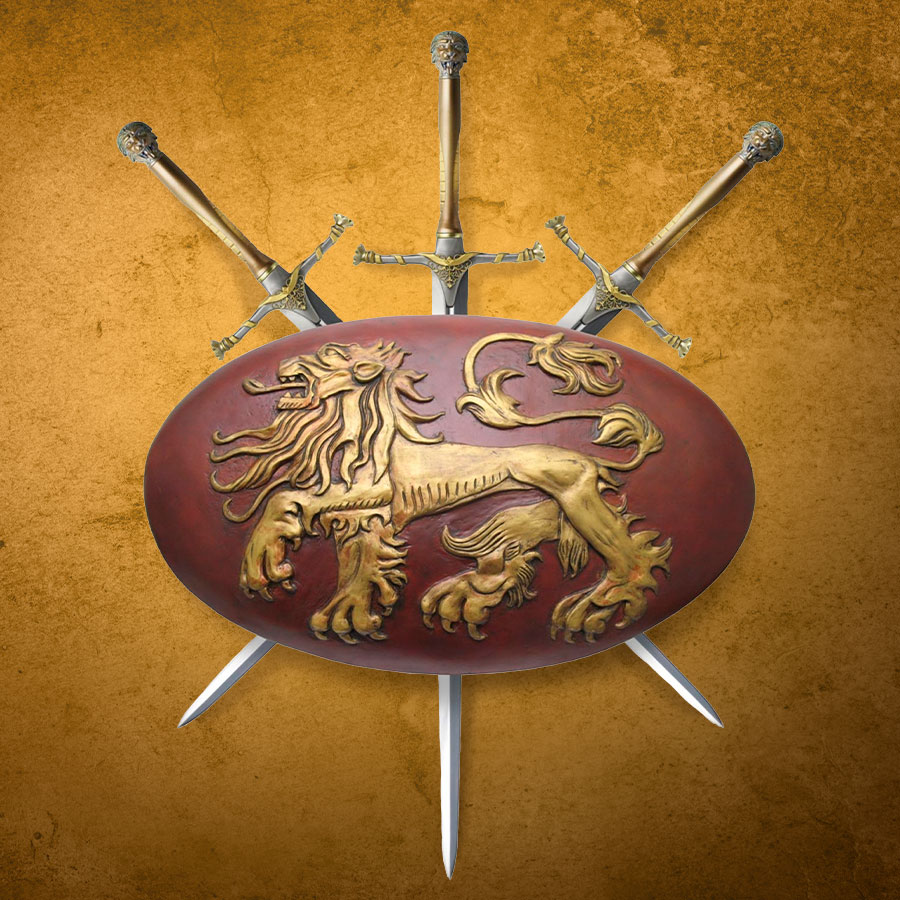 Game of Thrones Lannister Shield Prop Replica  (Prototype Shown) View 1