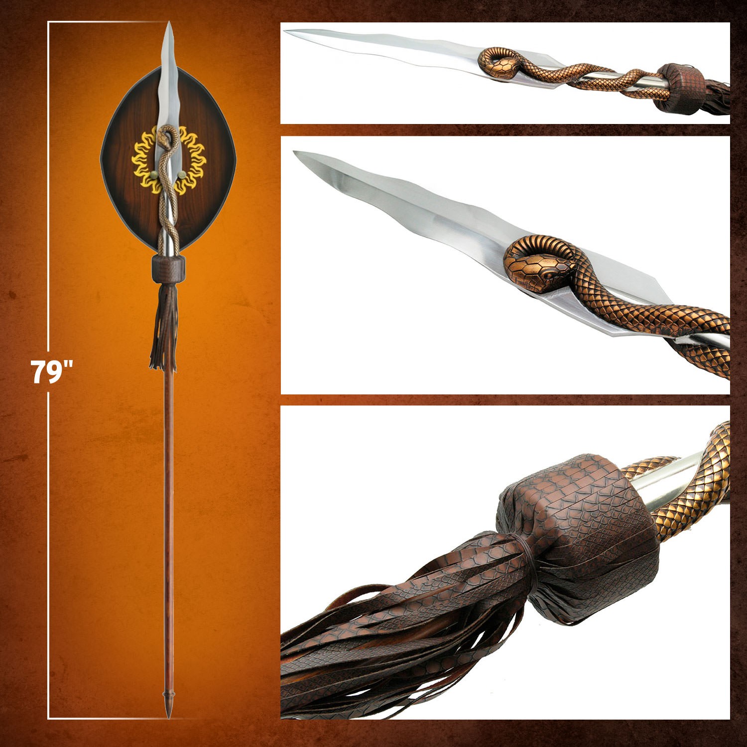 Game of Thrones Red Viper's Spear Prop Replica  (Prototype Shown) View 2