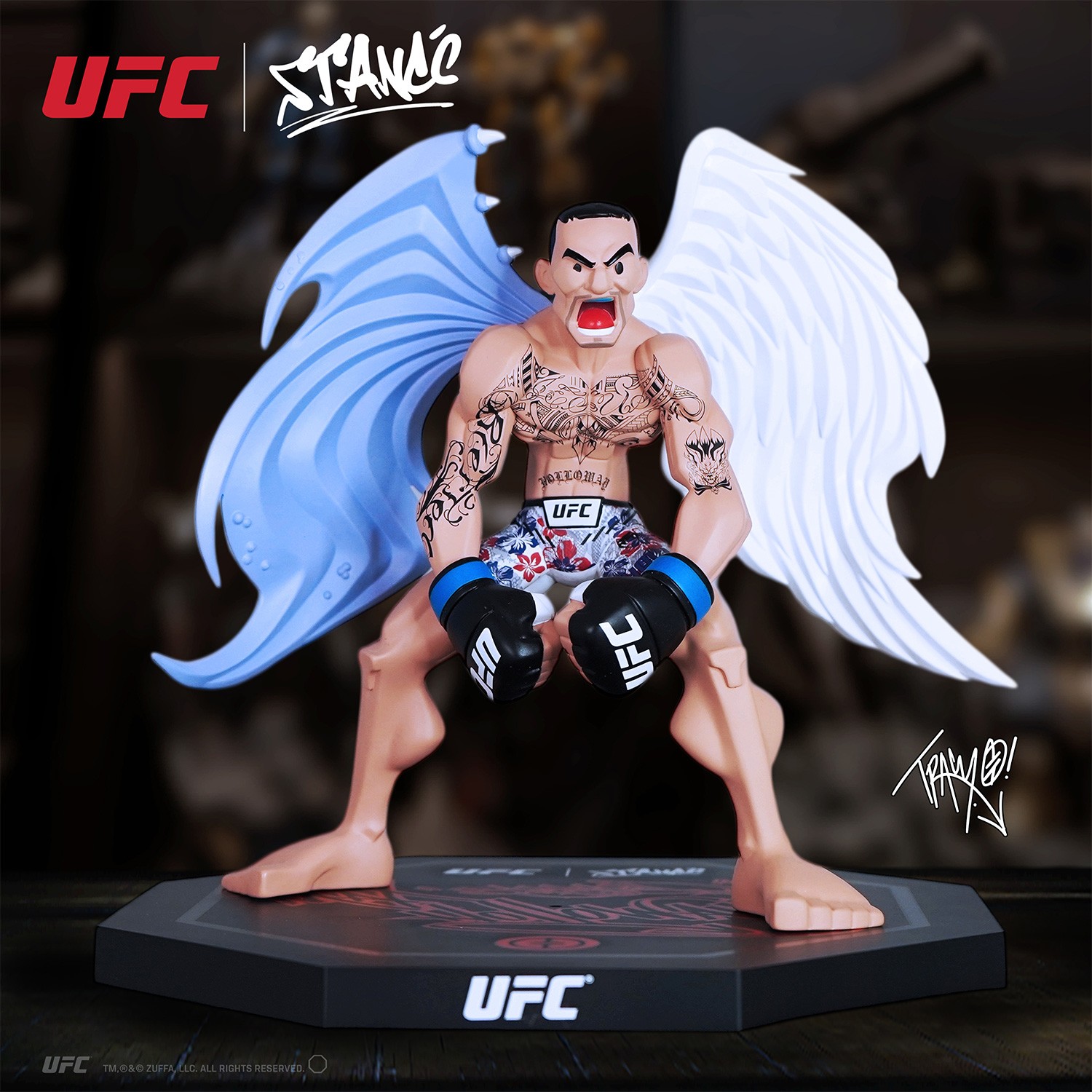 Max Holloway Designer Collectible Statue by Stancé Designer Art