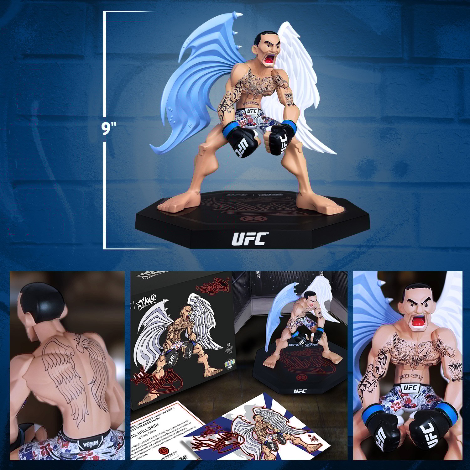 Max Holloway Designer Collectible Statue by Stancé Designer
