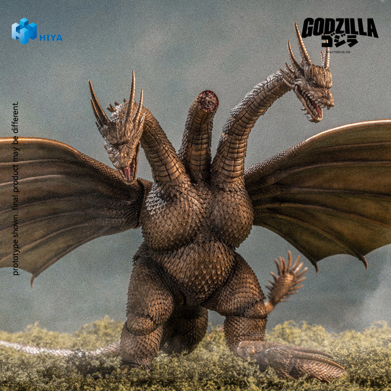 Godzilla King Ghidorah (Battle-Damaged Version) Action Figure  (Prototype Shown) View 3