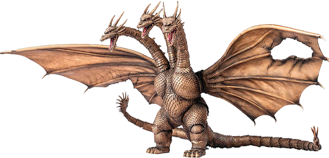 特撮 hirtaka HIYA Toys - 33cm Ghidorah Battle Damaged Version EBG0180