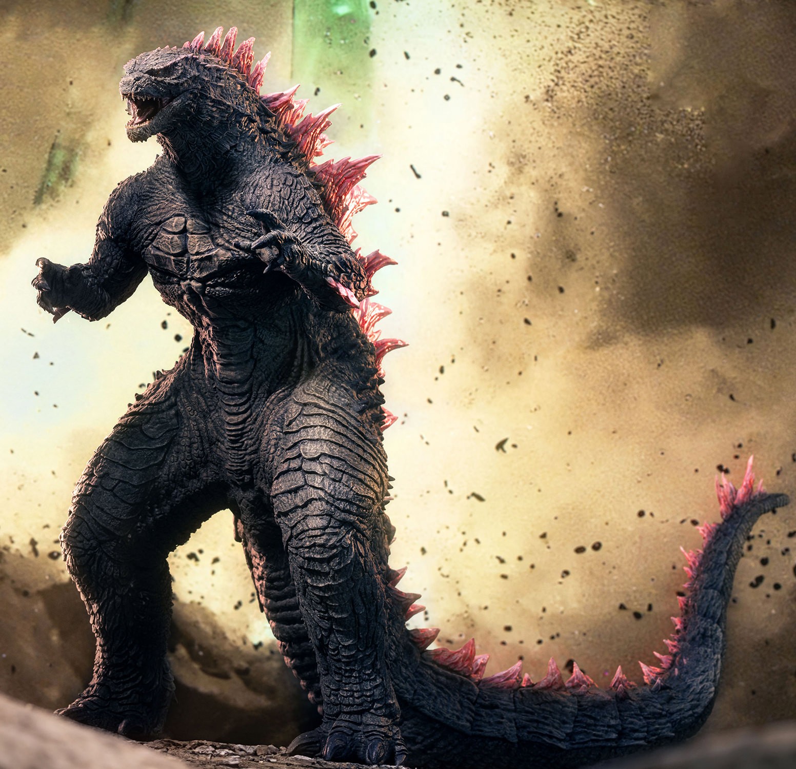 Godzilla Godzilla (2024) Evolved Form Deluxe Statues  (Prototype Shown) View 3
