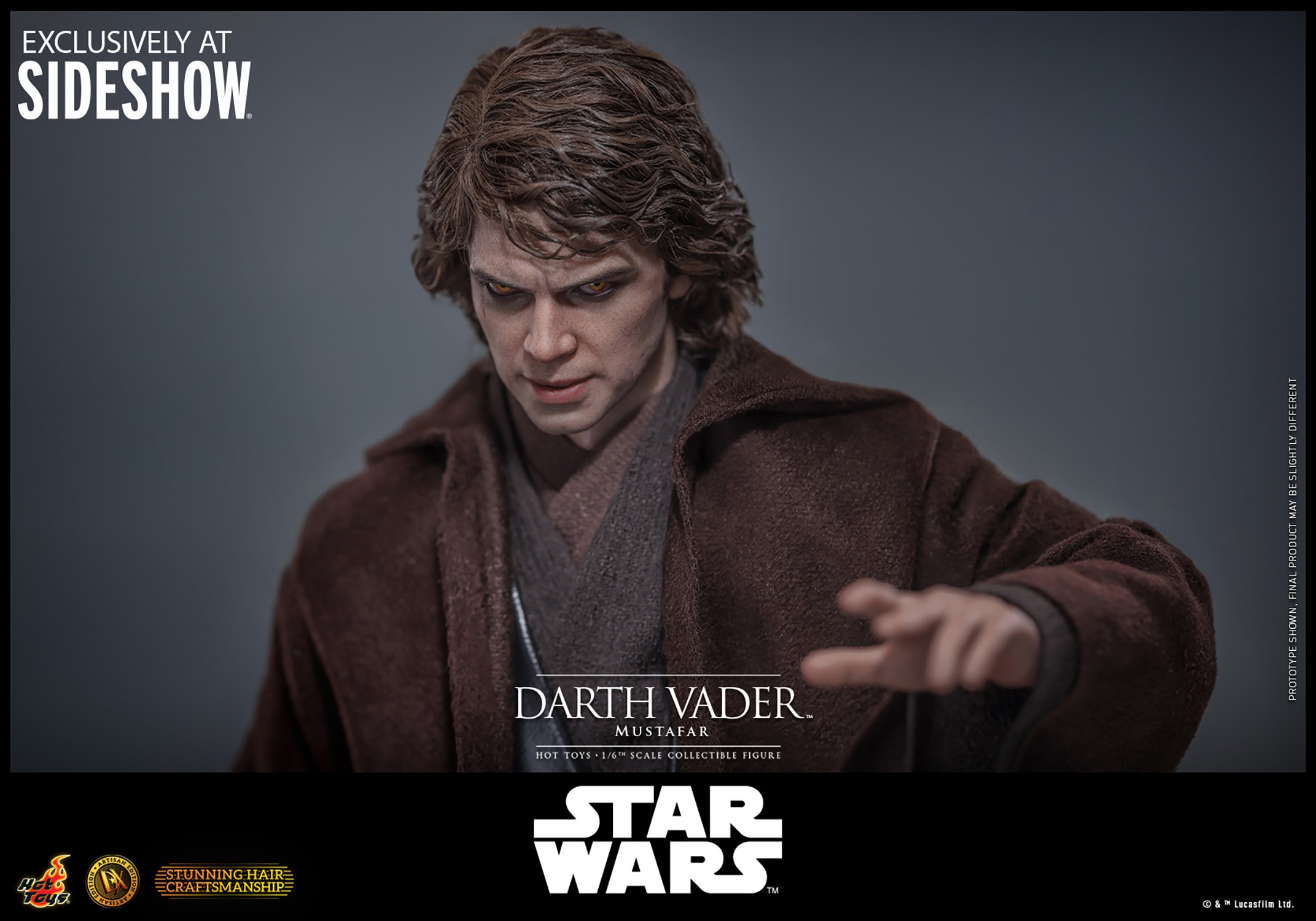Star Wars Darth Vader (Mustafar) (Artisan Edition) Sixth Scale Figure  Exclusive Edition (Prototype Shown) View 5