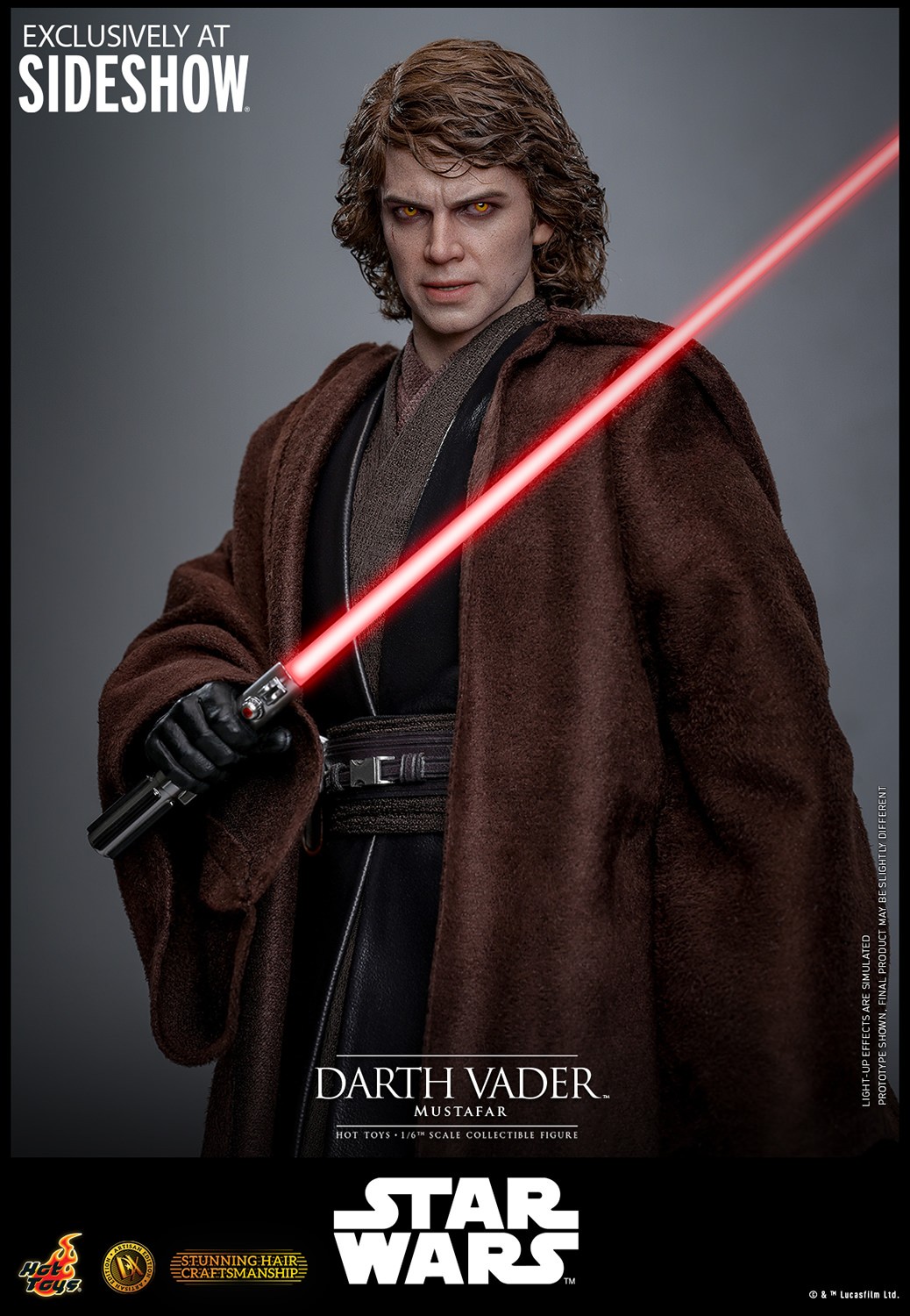 Star Wars Darth Vader (Mustafar) (Artisan Edition) Sixth Scale Figure  Exclusive Edition (Prototype Shown) View 8