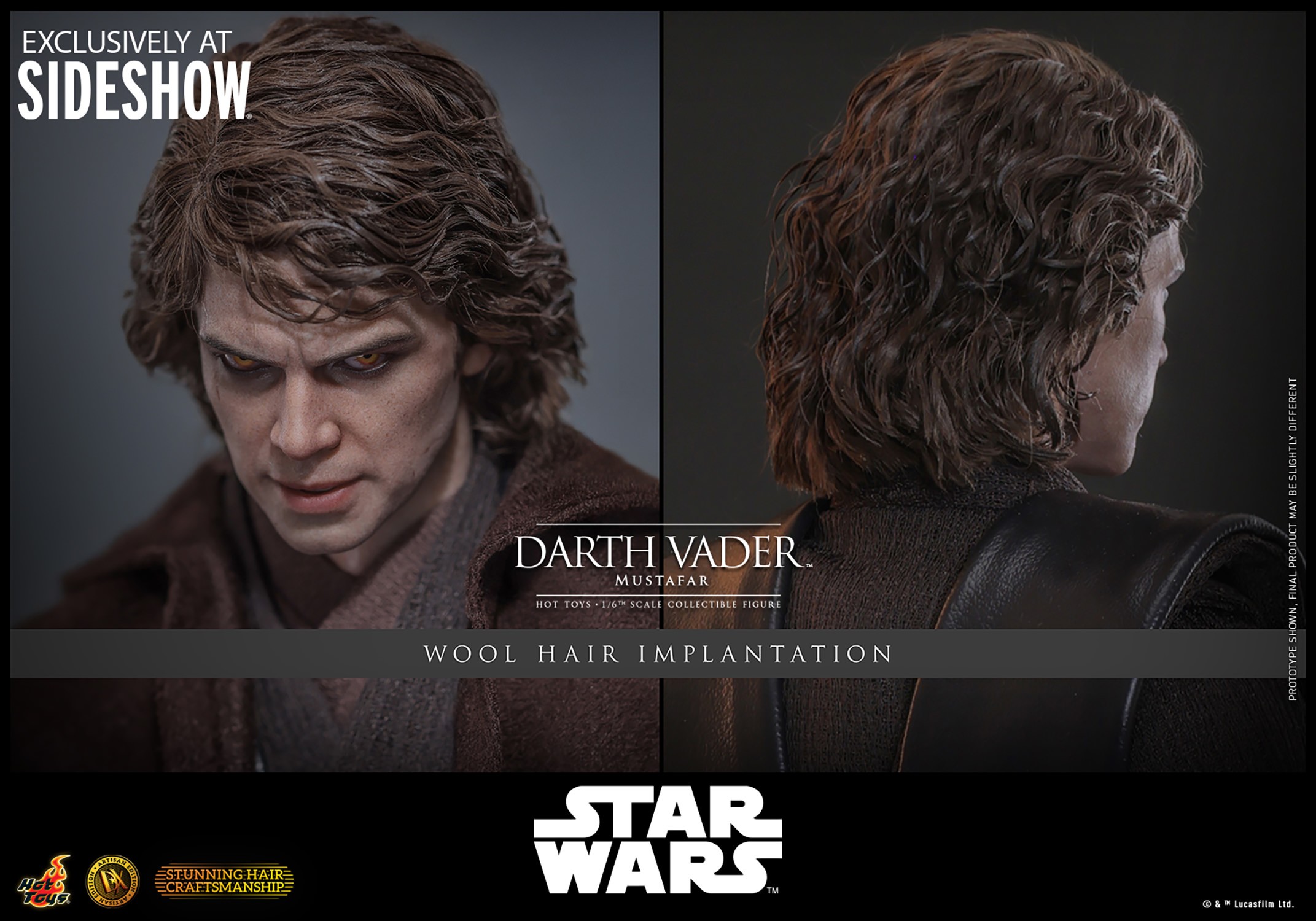 Star Wars Darth Vader (Mustafar) (Artisan Edition) Sixth Scale Figure  Exclusive Edition (Prototype Shown) View 9
