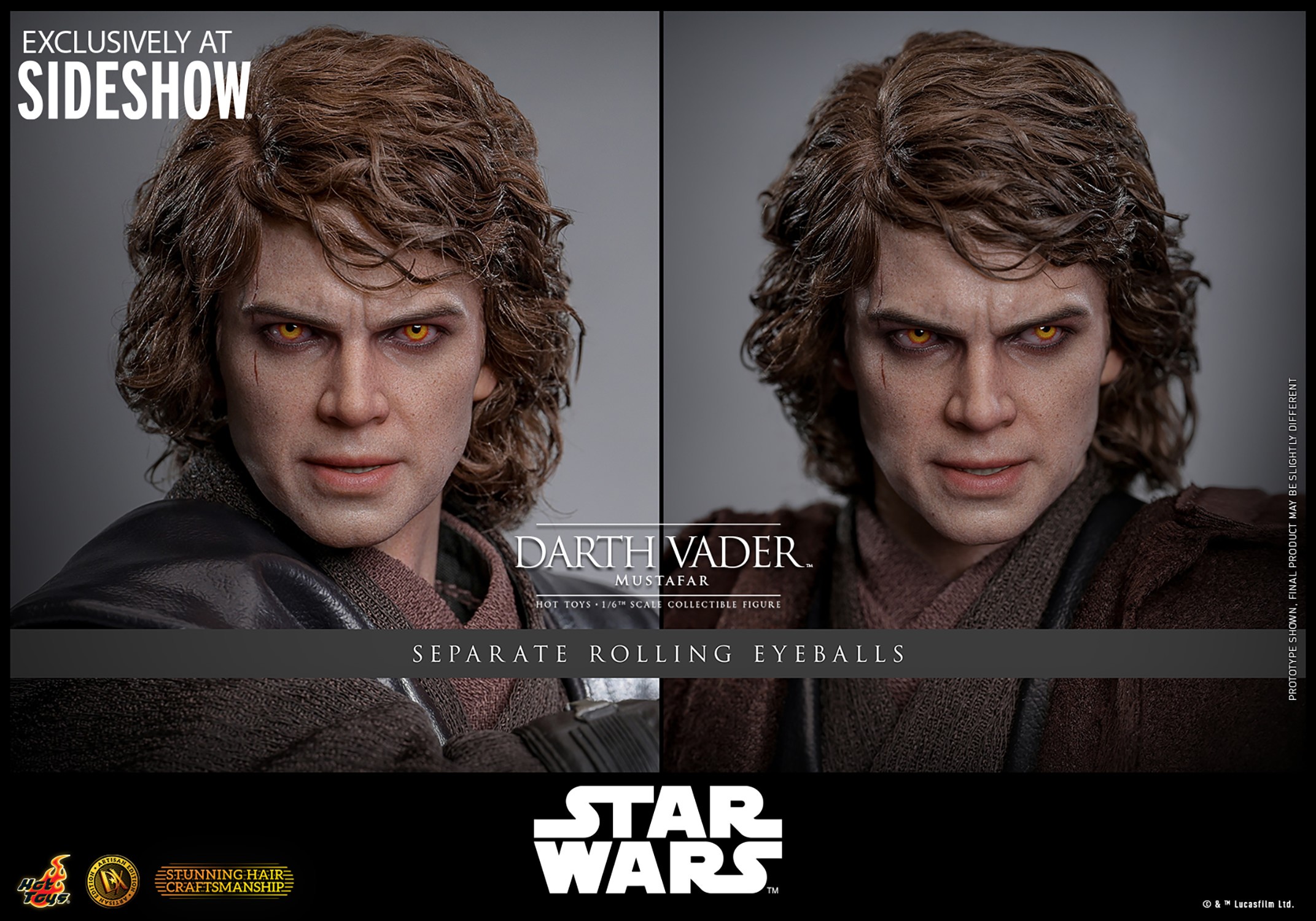 Star Wars Darth Vader (Mustafar) (Artisan Edition) Sixth Scale Figure  Exclusive Edition (Prototype Shown) View 10
