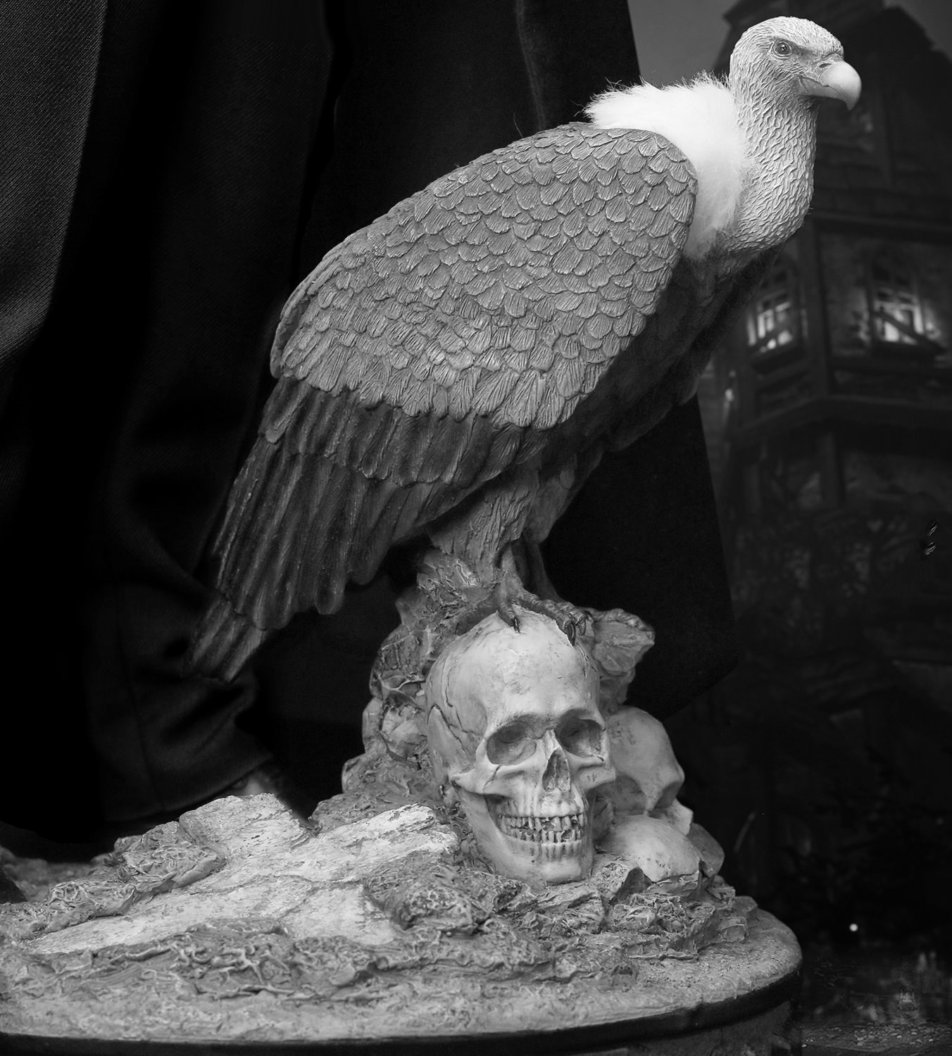 White Zombie Murder Legendre (Monotone Version) Statues  (Prototype Shown) View 4