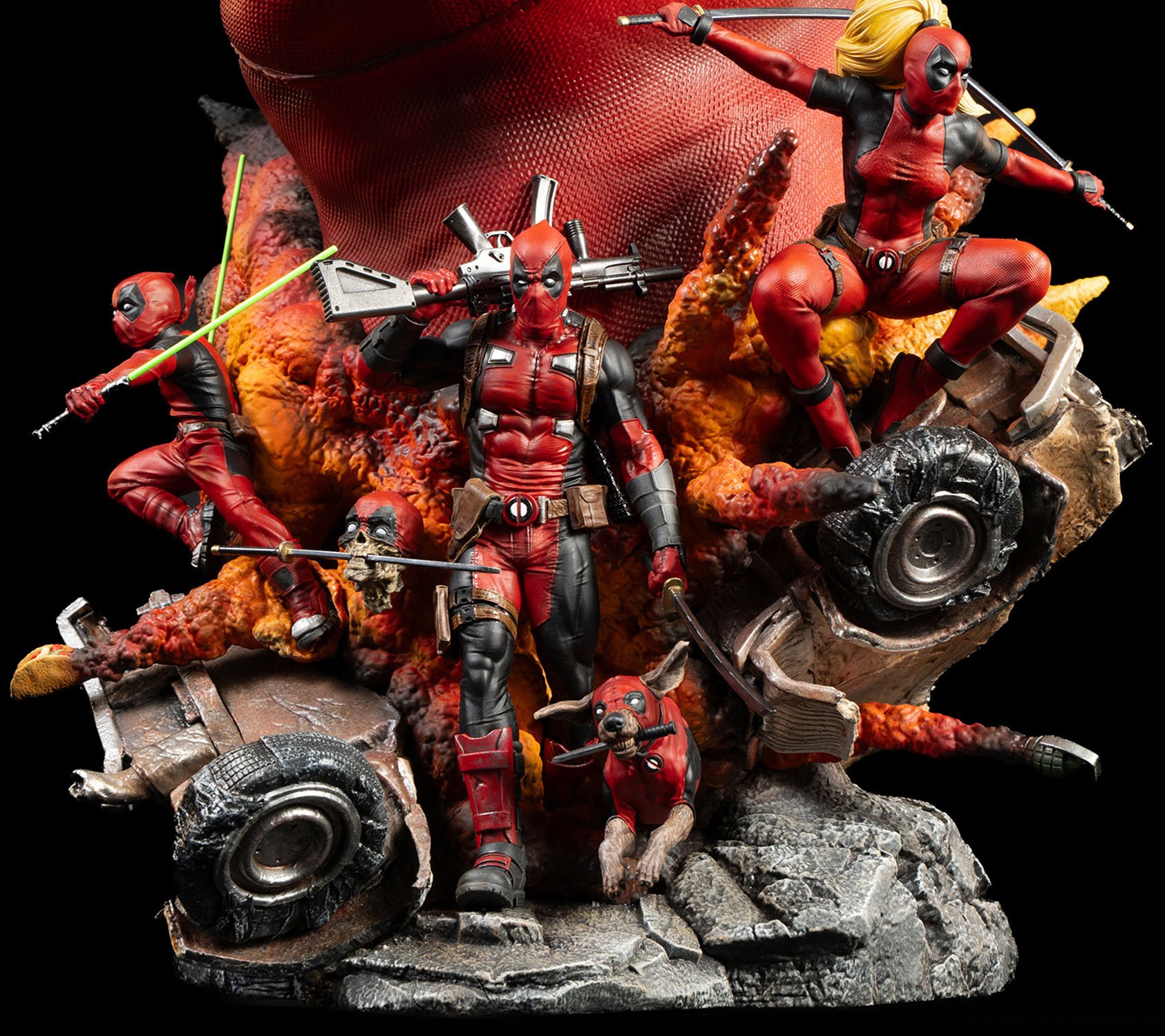 【未開封】A賞 DEADPOOL Bust Up Statue MARVEL Deadpool & Wolverine DEADPOOL Bust-up Statue