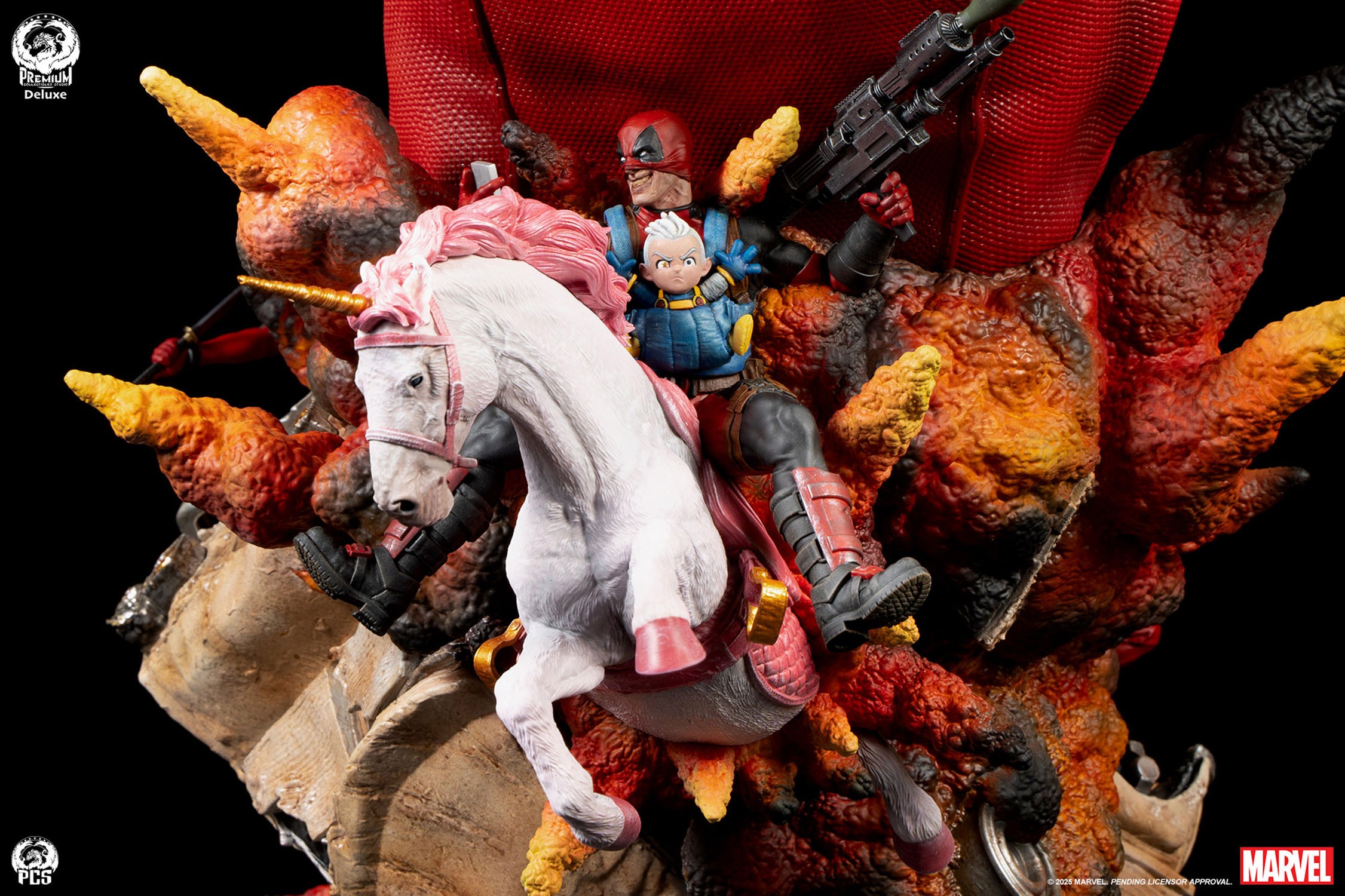dead pool Deadpool Fine Art Bust by PCS | Sideshow Collectibles