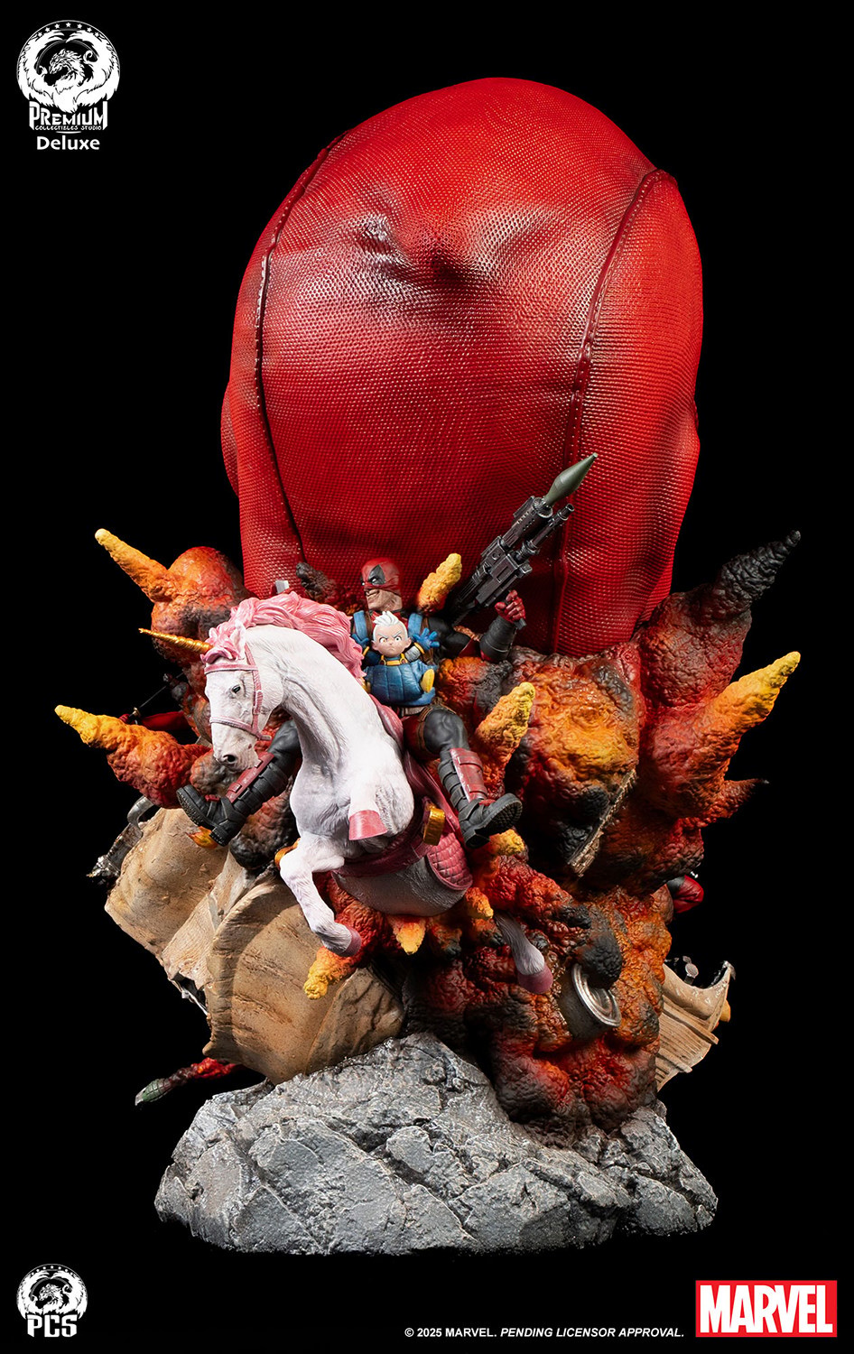 Marvel Deadpool (Deluxe Edition) Fine Art Bust  (Prototype Shown) View 8