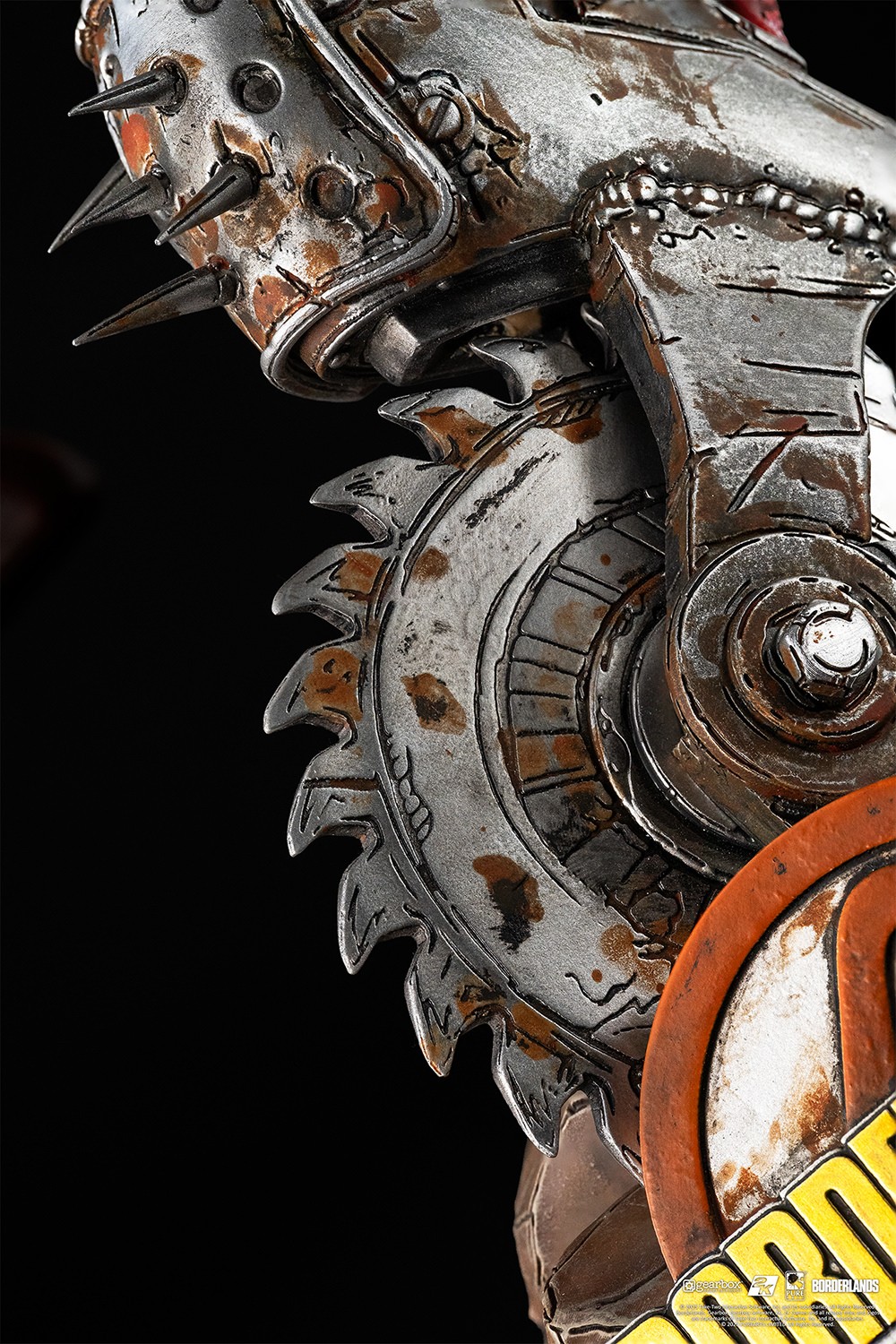 Borderlands Borderlands Psycho Bandit Art Mask Statues  (Prototype Shown) View 14