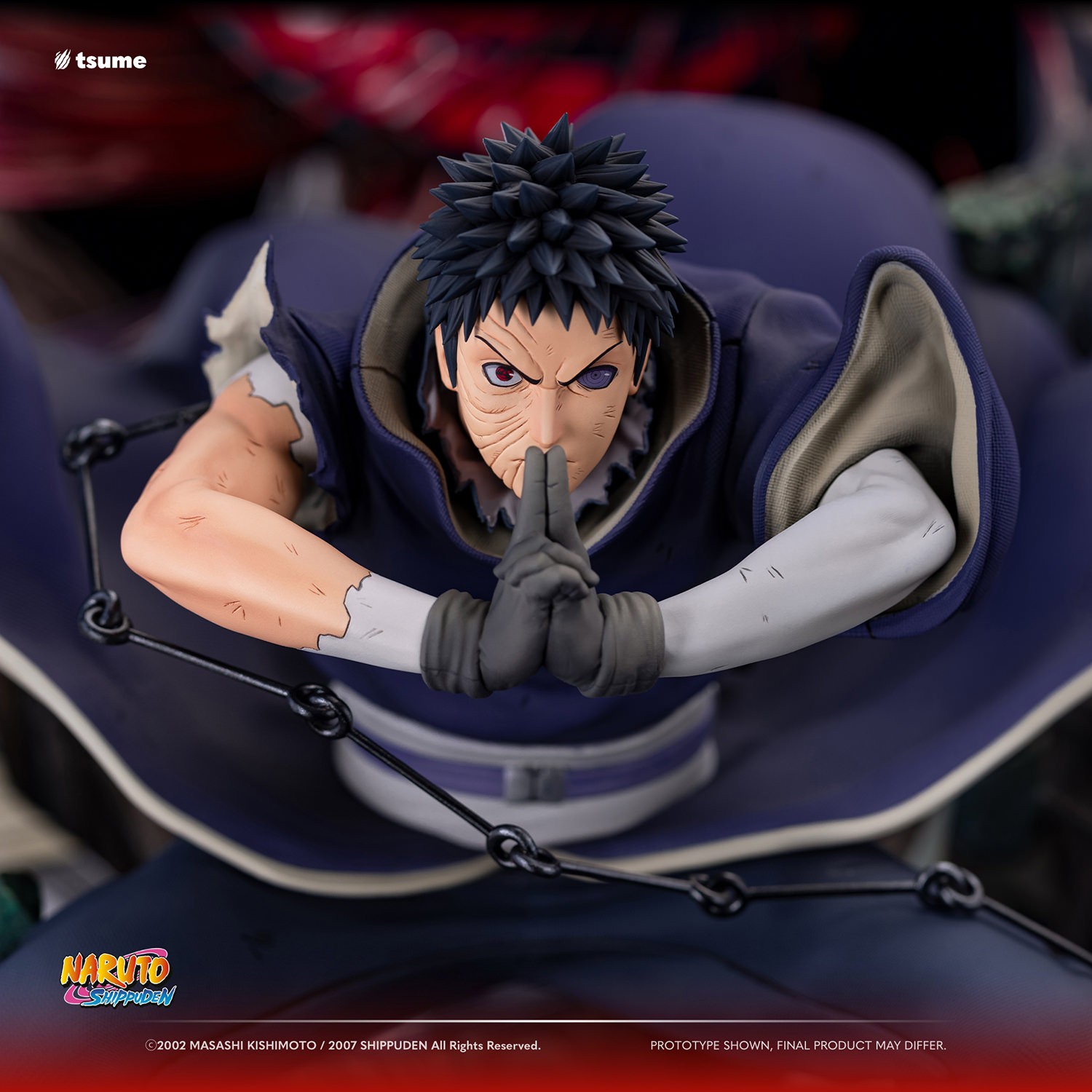 Naruto Obito HQS (Ultra) Statues  (Prototype Shown) View 12