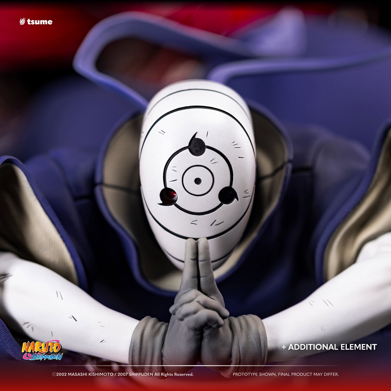 Naruto Obito HQS (Ultra) Statues  (Prototype Shown) View 17