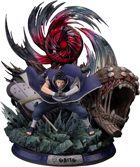 Naruto Obito HQS (Ultra) Statues  (Prototype Shown) View 20