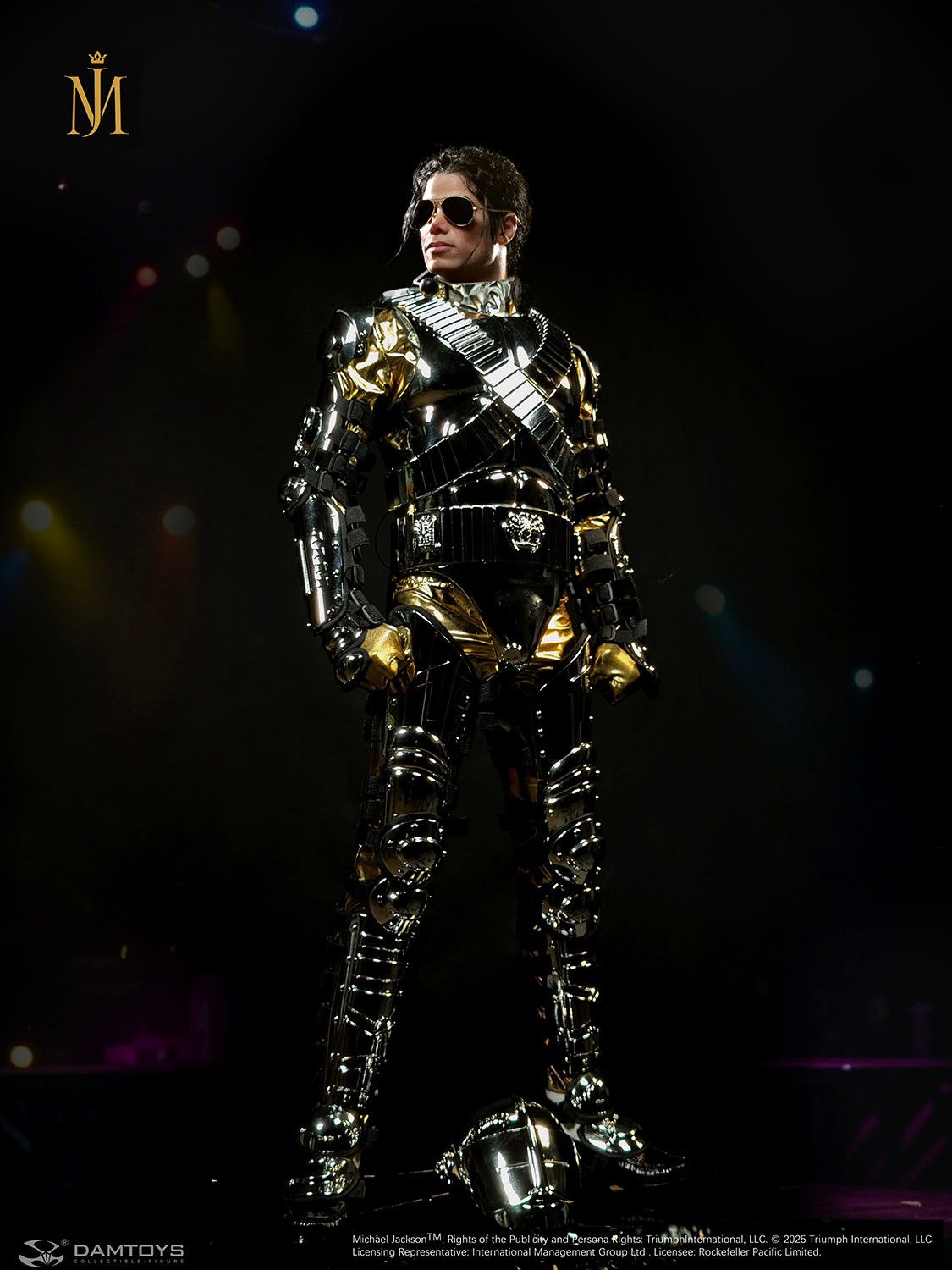 Michael Jackson Michael Jackson "HIStory Tour" (Deluxe Armor Version) Statues  (Prototype Shown) View 13
