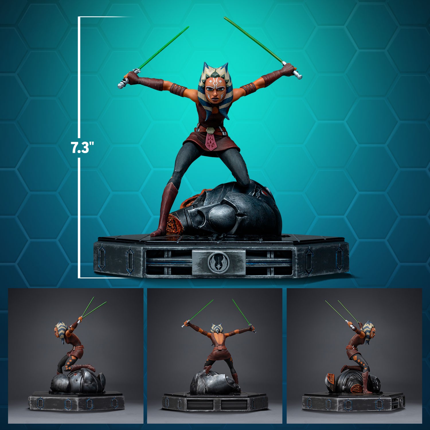 Star Wars Ahsoka Tano 1:10 Scale Statue  (Prototype Shown) View 2