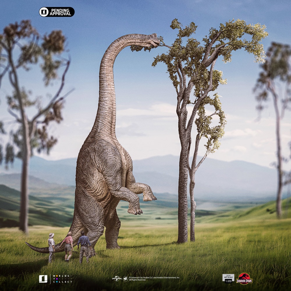Jurassic Park Welcome to Jurassic Park (Special Edition) Statues  (Prototype Shown) View 1