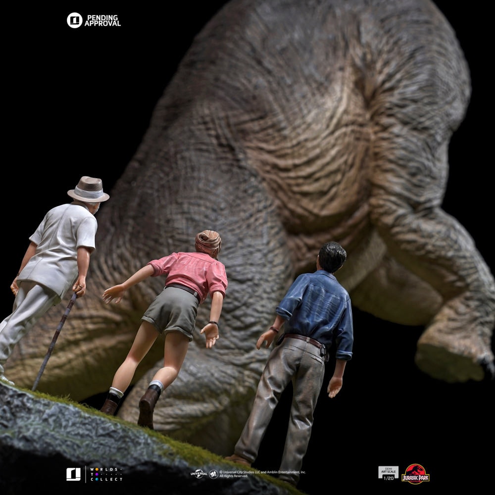 Jurassic Park Welcome to Jurassic Park (Special Edition) Statues  (Prototype Shown) View 3