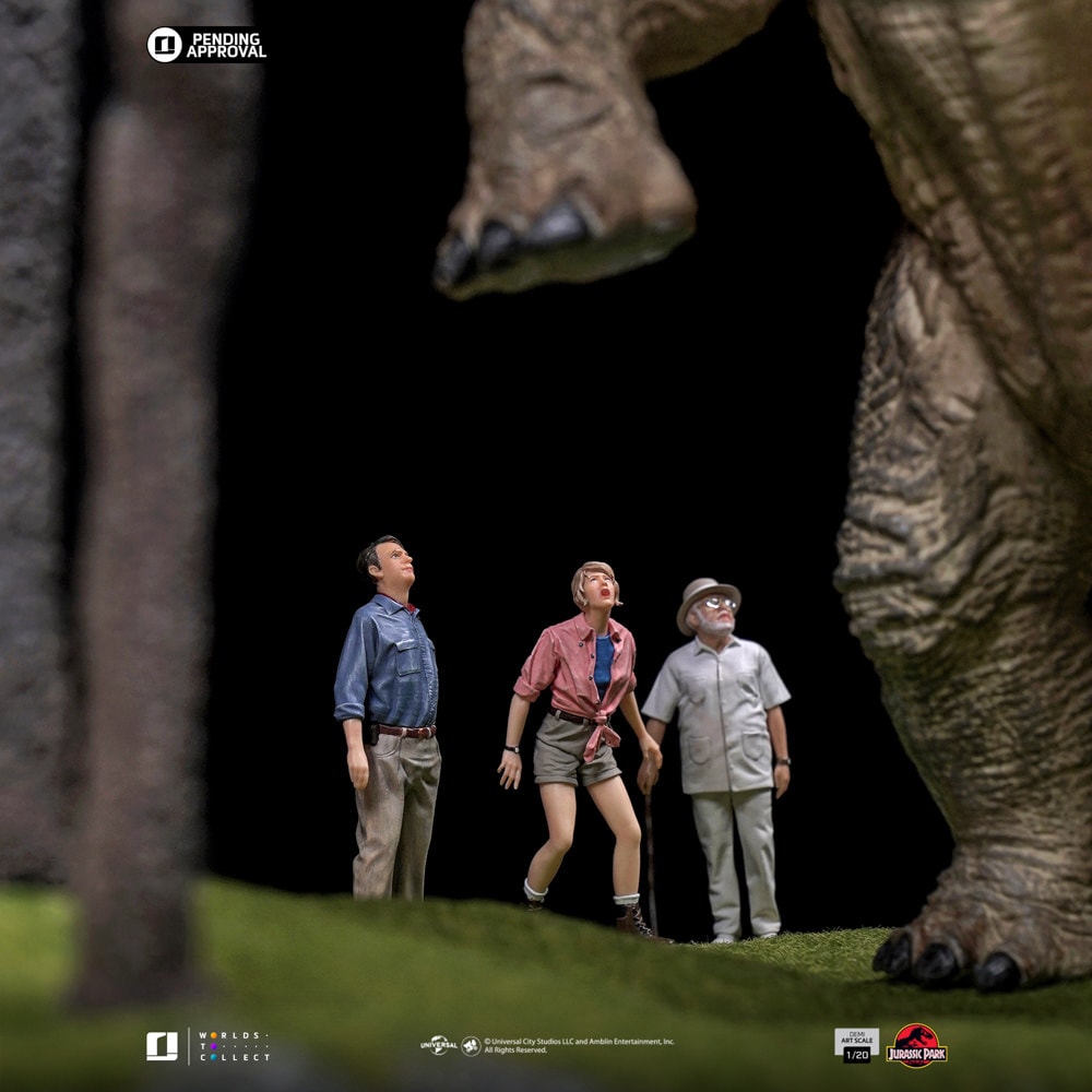 Jurassic Park Welcome to Jurassic Park (Special Edition) Statues  (Prototype Shown) View 6