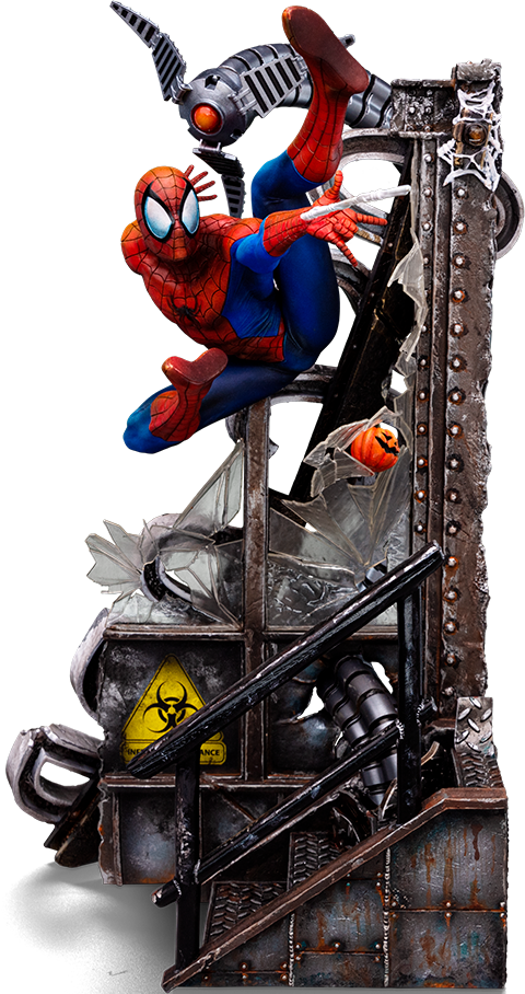 Spider-Man (10th Anniversary) 1:10 Art Scale Statue by Iron