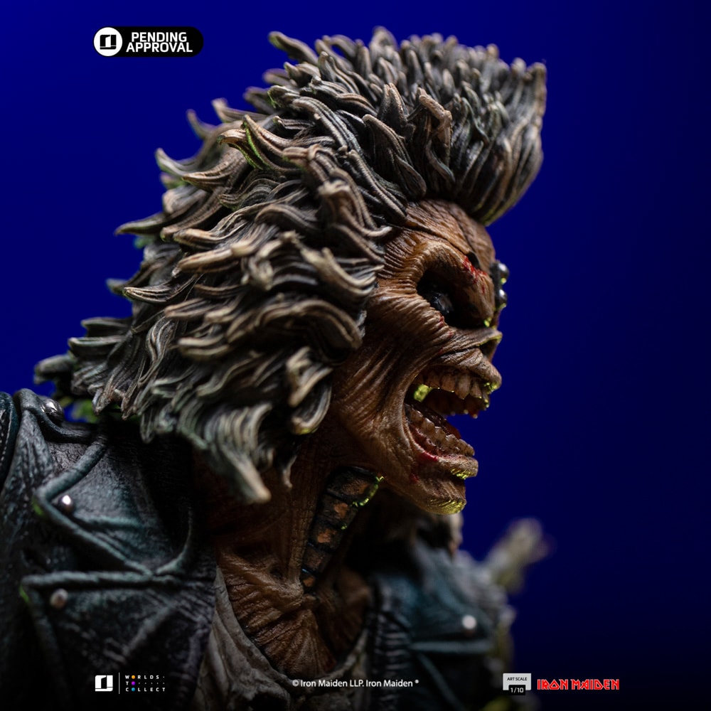 Iron Maiden Eddie (50th Anniversary) 1:10 Scale Statue  (Prototype Shown) View 6